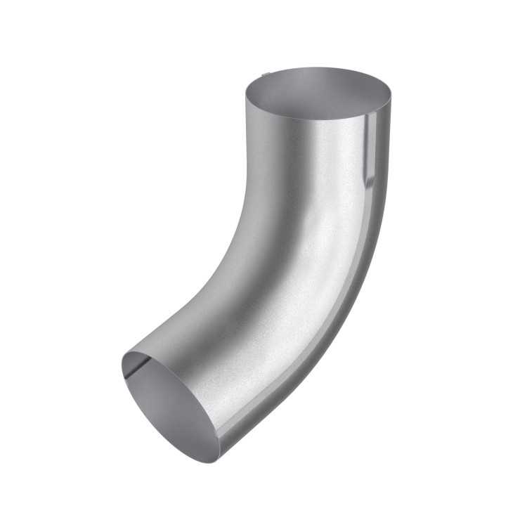 Kolano rury spustowej BRYZA STAL 90 mm ocynk