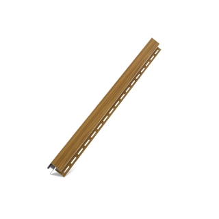 BRYZA PVC Corner strip outer 3 m golden hazel