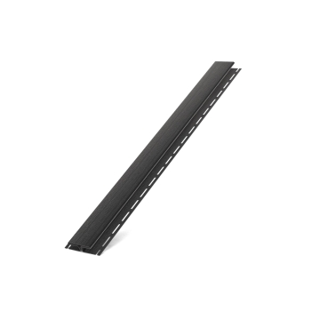Listwa H BRYZA PVC 3 m czarna (RAL 9005) | Plastikowy system rynnowy BRYZA PVC