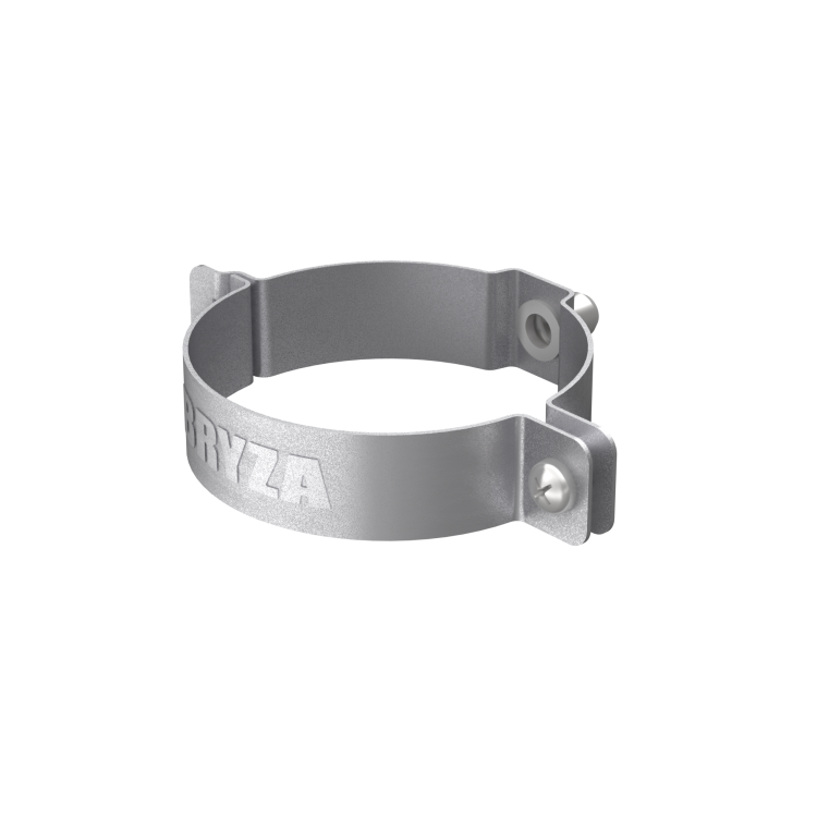 BRYZA STAL Down pipe clamping ring 90 mm zinc