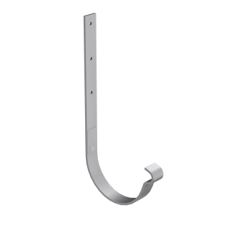 BRYZA STAL fém ereszcsatorna tartó egyenes 125 mm cink