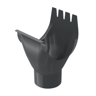 BRYZA STAL Lej spustowy 150 / 100 mm grafit