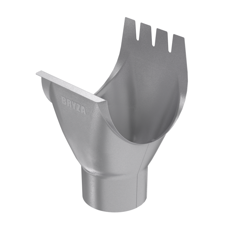 BRYZA STAL Výpustný otvor 150 / 100 mm zinok