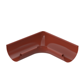 BRYZA STAL Eckstück Innen 150 mm ziegelrot