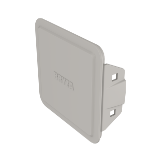 BRYZA PVC Schnappdeckel zum Reinigungsrohr 110 mm weiss | Plastový okapový systém BRYZA PVC