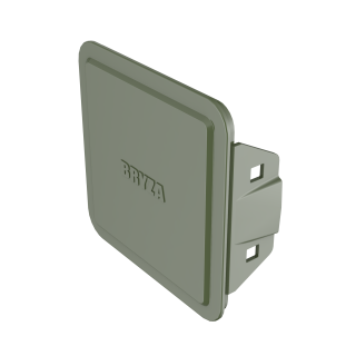 BRYZA PVC Schnappdeckel zum Reinigungsrohr 110 mm grün | Plastový okapový systém BRYZA PVC