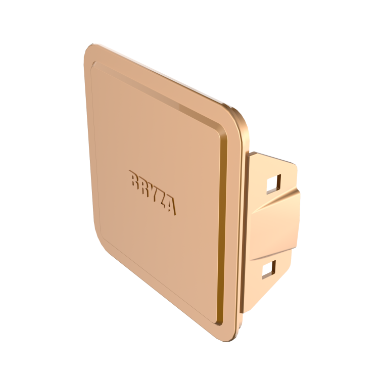 BRYZA PVC kryt čistiaceho otvoru 110 mm medený | Plastový okapový systém BRYZA PVC