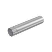 BRYZA STAL Fallrohr 90 mm / 3 m zink