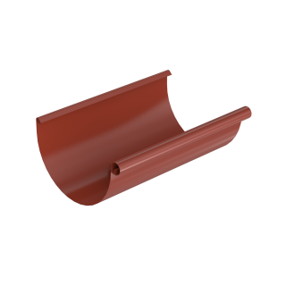 BRYZA STAL Střešní žlab 150 mm / 3 m cihlově červený