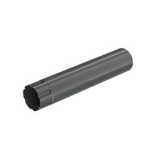 BRYZA STAL Rura spustowa 100 mm / 4 m grafit
