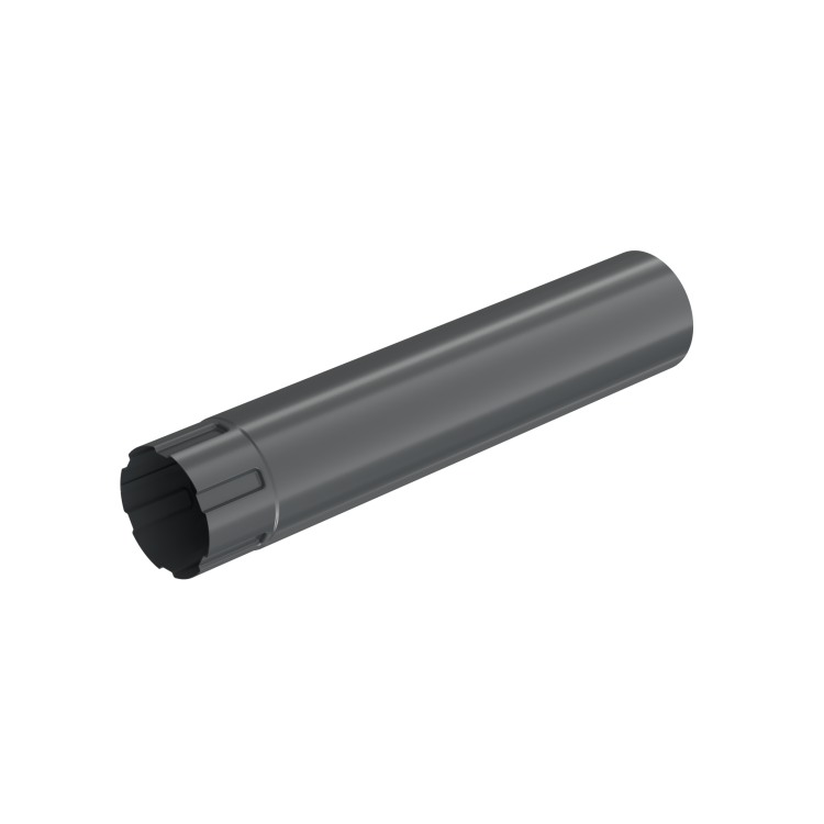 BRYZE STEEL LEFOLYÓCSŐ 100 mm / 4 m grafit