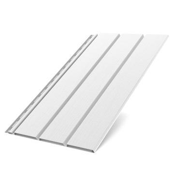 Panel podbitkowy pełny BRYZA PVC 3 m × 0,305 m biały (RAL 9010) | Plastikowy system rynnowy BRYZA PVC