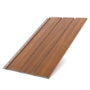 BRYZA PVC plná podhledová deska 3 m × 0,305 m dub zlatý | Plastový okapový systém BRYZA PVC