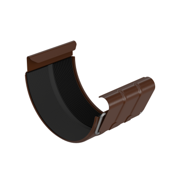 Złączka rynny BRYZA STAL 125 mm brązowa