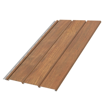 Panel podbitkowy pełny BRYZA PVC 3 m × 0,305 m winchester | Plastikowy system rynnowy BRYZA PVC