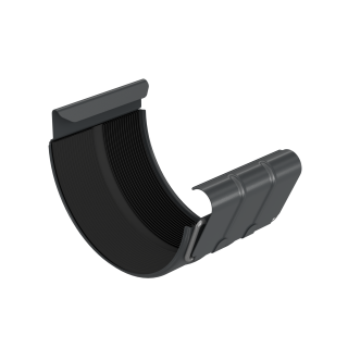 BRYZA STAL Złączka rynnowa 125 mm grafit