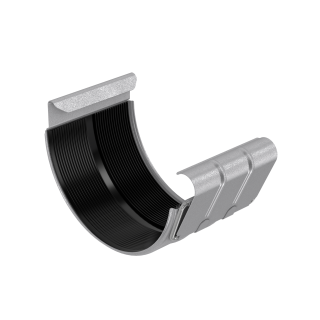 BRYZA STAL Złączka rynnowa 125 mm ocynk