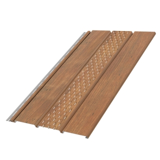 BRYZA PVC Kaschierdachverkleidungsleiste 4 m winchester | Plastový okapový systém BRYZA PVC