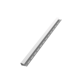 BRYZA PVC J-Strip 4 m white
