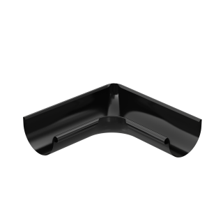 BRYZA STAL Narożnik wewnętrzny 125 mm czerń