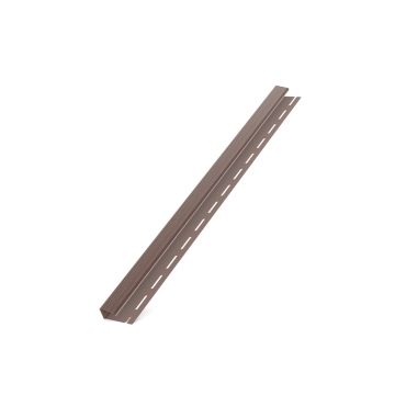 Listwa J BRYZA PVC 3 m brązowa (RAL 8017) | Plastikowy system rynnowy BRYZA PVC