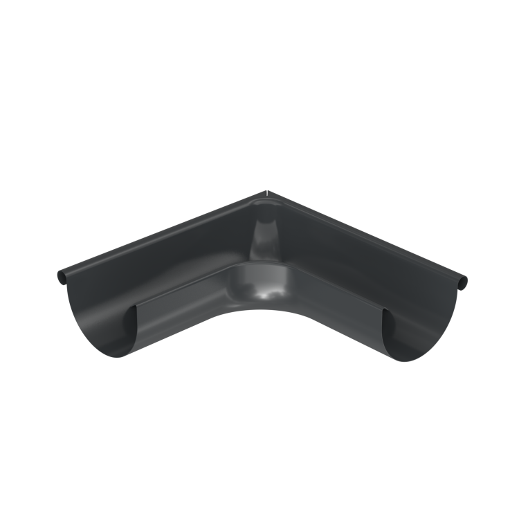 BRYZA STAL Vonkajší roh 125 mm grafitová