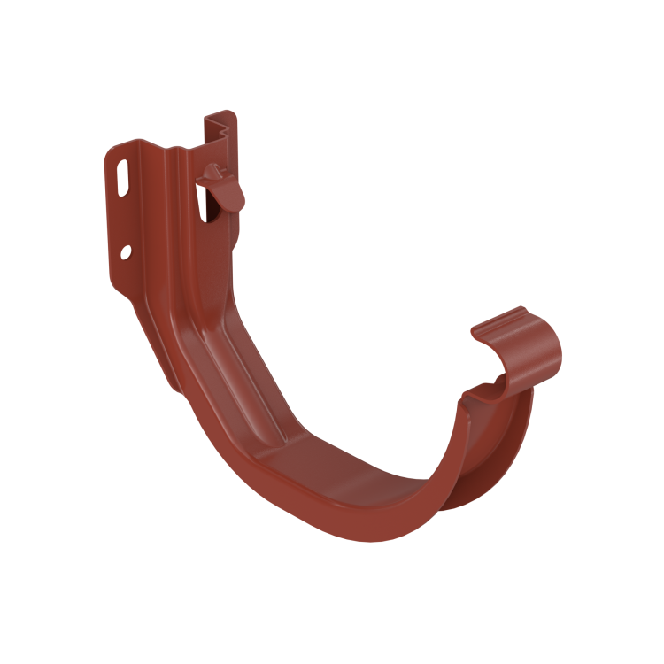 Hak rynnowy doczołowy BRYZA STAL 125 mm ceglasty