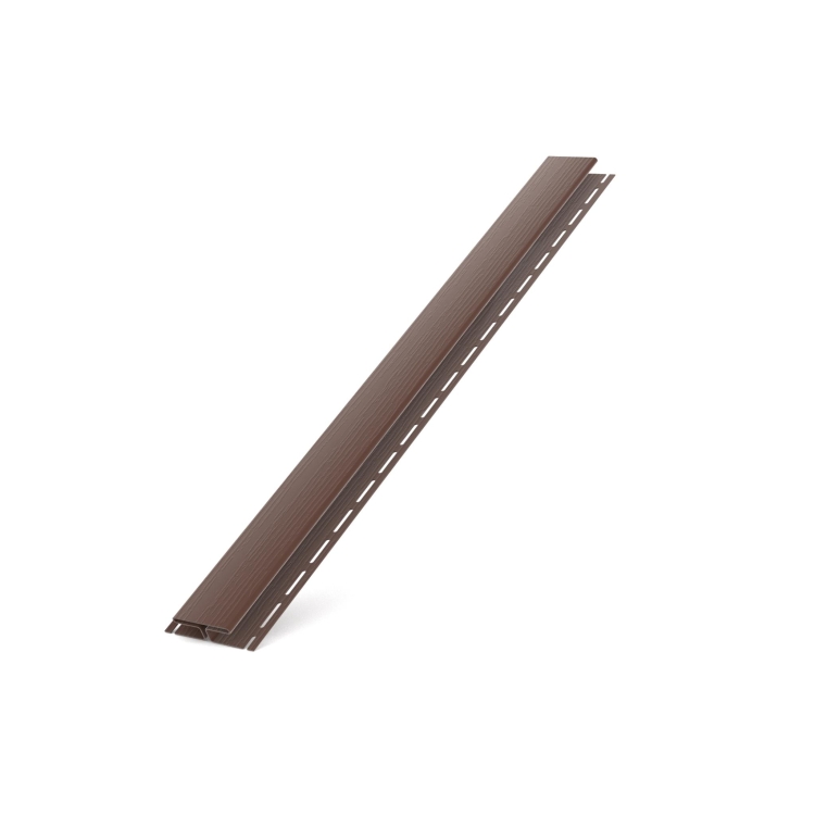 Listwa H BRYZA PVC 3 m brązowa (RAL 8017) | Plastikowy system rynnowy BRYZA PVC
