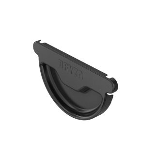 BRYZA STAL Univerzálna koncovka 125 mm čierna