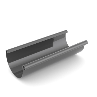 BRYZA PVC Ereszcsatorna 150 mm 4 m Grafit