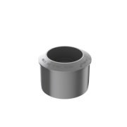 BRYZA PVC Lefolyócső szűkítő 110/90 mm Grafit | Plastový okapový systém BRYZA PVC