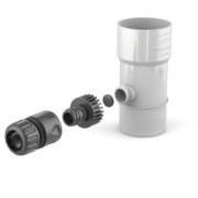 BRYZA PVC Vízlopó 110 mm Fehér | Plastový okapový systém BRYZA PVC