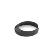 BRYZA PVC redukce Geiger 110/90 mm černá (RAL 9005) | Plastový okapový systém BRYZA PVC