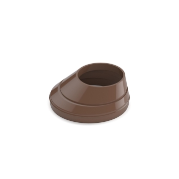 Redukcja Geiger BRYZA PVC 110/63 mm brązowa (RAL 8017) | Plastikowy system rynnowy BRYZA PVC