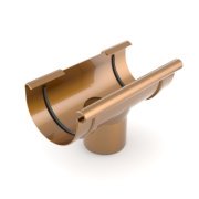 BRYZA PVC kotlík 125/90 mm měděná | Plastový okapový systém BRYZA PVC