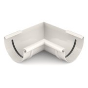 BRYZA PVC Belső szeglet 125 mm Fehér | Plastový okapový systém BRYZA PVC