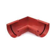 BRYZA PVC Vnútorný roh 125 mm červený | Plastový okapový systém BRYZA PVC