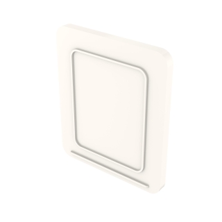 BRYZA PVC opravná sada zásuvka čističe* 110 mm bílá (RAL 9010) | Plastový okapový systém BRYZA PVC