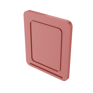 Zestaw naprawczy – zasuwa czyszczaka* BRYZA PVC 110 mm czerwony (RAL 3011) | Plastikowy system rynnowy BRYZA PVC