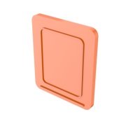 BRYZA PVC Reparatursatz Putzöffnungsteile - Riegel 110 mm Ziegelrot | Plastový okapový systém BRYZA PVC