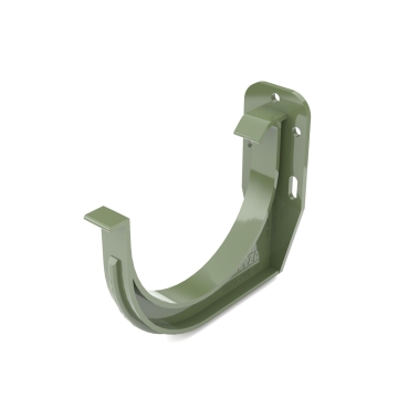 Hak rynnowy doczołowy BRYZA PVC 125 mm zielony (RAL 6020) | Plastikowy system rynnowy BRYZA PVC