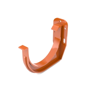 Hak rynnowy doczołowy BRYZA PVC 125 mm ceglasty (RAL 8004) | Plastikowy system rynnowy BRYZA PVC
