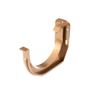Hak rynnowy doczołowy BRYZA PVC 125 mm miedziany | Plastikowy system rynnowy BRYZA PVC