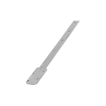 Listwa mocująca prosta BRYZA PVC 75 mm | Plastikowy system rynnowy BRYZA PVC