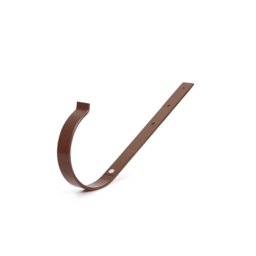 Hak rynnowy metalowy prosty BRYZA PVC 150 mm brązowy (RAL 8017) | Plastikowy system rynnowy BRYZA PVC