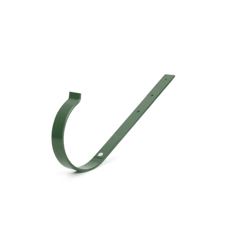 Hak rynnowy metalowy prosty BRYZA PVC 75 mm zielony (RAL 6020) | Plastikowy system rynnowy BRYZA PVC