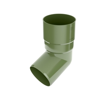 Kolano BRYZA PVC 67,5° 90 mm zielone (RAL 6020) | Plastikowy system rynnowy BRYZA PVC