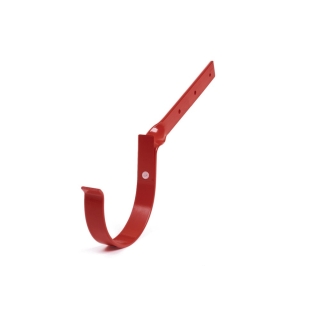 BRYZA PVC Rinneneisen (Metall) gewunden 100 mm Rot