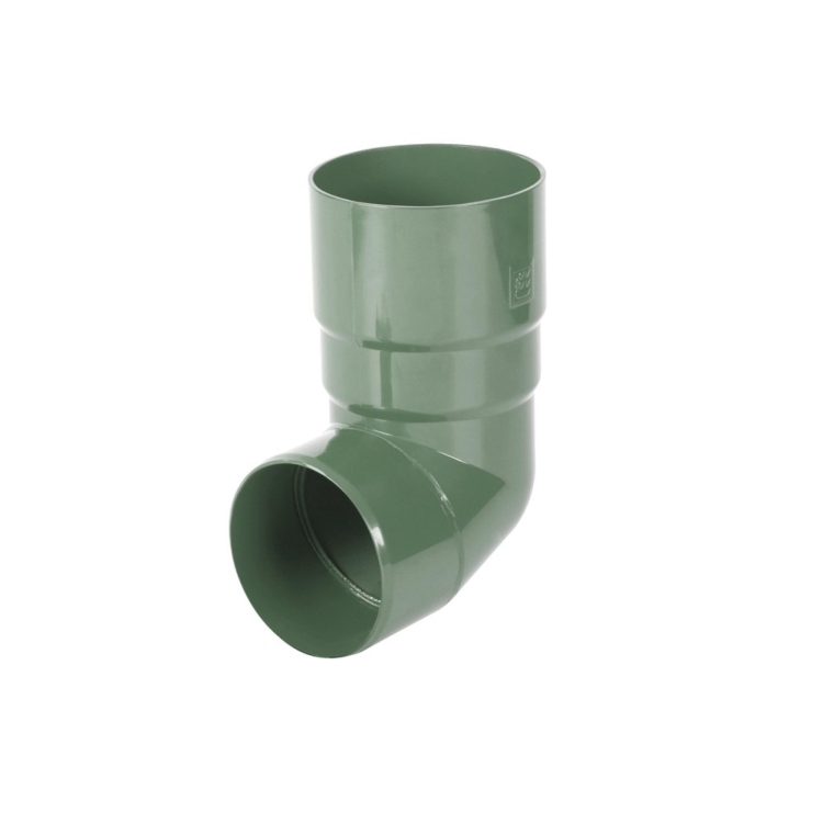 BRYZA PVC koleno na míru 90 mm zelená (RAL 6020) | Plastový okapový systém BRYZA PVC