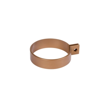 Obejma rury spustowej BRYZA PVC 90 mm miedziana | Plastikowy system rynnowy BRYZA PVC